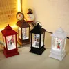 Christmas Decorations Western Style Snow Street Light With Music Merry Decoration For Garden Y201020