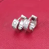 Stainless Steel Women Lady Hoop Earrings Designer Silver Gold Love Nail Earrings Wedding Promise Engagement Earring Gift Never Fade