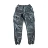 GlacialWhale Heren Cargo Broek Multi-pocket Mannelijke Hip Hop Japanse Streetwear Broek Jogging Camouflage Voor 220118