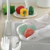 Küche Geschirrspülhandschuhe Silikon Magic Dishes Waschhandschuh Haustierhaar Reinigungsmittel Küchen Badezimmer Clean Tool BH5715 TYJ