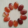 2022 Novos 20 pçs / lote Atacado 18x25mm 2020 Venda Quente Pedra Natural Misturado Oval Cabochon Leardrop Beads for Jewelry