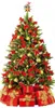 米国在庫2020ファッションプリライトクリスマスツリー7.5フィートの人工的な蝶番の木の木の木の折りたたみ式スタンド591xR