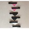 Hair Clips Barrettes Triangle Hair Clip With Stamp Women Girl Leather Letter Fa sqckQZ dhseller2010