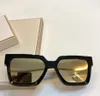 Luxury Millionaires Lunettes de soleil Men Femmes Full Full Cadre Vintage Designer Millionaire 1 1 SUN VERRES MEN LOGO NOIR MADE EN ITALIE AVEC 2544