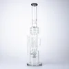 21.2 tum Big Bong Hookahs 14mm Kvinna Joint med skål Glas Bongs Drum Barrel Oil DAB Riger RECLYCLER Tjockt glas slitna rockade perkolatorvattenrör