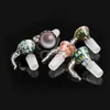 Newest 4 style 14mm bowl and 18mm glass bowl Male Joint Handle Beautiful Slide bowl piece smoking Accessories For Bongs Water Pipes