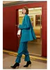 [eam] واسعة الساق السراويل الطويلة قطعتين بدلة جديدة lapellong كم فضفاضة تناسب المرأة الأزياء المد الربيع الخريف 2020 1H834 T200702