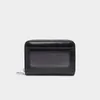 HBP 13 Hight Quality Fashion Men Women Real Leather Credit Card Holder Bus Card Case Coin Purse Mini Wallet252n