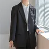 Damskie Garnitury Blazers Alien Kitty 2021 Slim Elegancki Streetwear Business Casual Loose OL Formalne Solid Office Lady Plus Size Coats