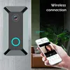 WiFi Doorbell Smart Wireless 720p Video Camera Cloud Opslagdeur Bell Cam Waterdichte Home Security House Silver11