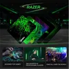 New Razer Thickened Seaming Gaming Mouse Pad 240X200X2mm SeamingMouse pads Mat For Laptop Computer Tablet PC1331349