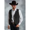 Hommes gilets gilet Vintage Cowboy Style gilets pour jeunes Weste hommes décontracté smoking Kamizelki Meskie Plus Szie sur mesure