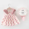 Baby Clothing Sets Summer Striped Dress and Shorts 2Pcs born Girl Clothes Infant Outfits for Babies W220304