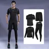 Hoodie And Sweatpants Set Mens Sportwear Workout Gym Clothing For Men Outfits Jogger Tracksuit Fitness Gymwear Black Sweat Suits241c