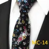 Cracons de marié Coton Coton Floral Men's Tie Narroter Version 6cm Mariage de la fête de la fête