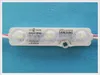 ختم الموجات فوق الصوتية وحدة ضوء LED مقاومة للماء لرسائل قناة الإشارة DC12V SMD 5730 3 LED 1.2W IP68 72MM × 18 مم العدسة الصقيع الكلاسيكية 3 سنوات ضمان