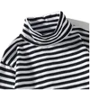 Fashion BOLUBAO Brand Mens Long Sleeve Shirts Men High-quality Cotton T Shirt Men's Turtleneck Striped T-shirt Tops 201203 's urtleneck -shirt ops