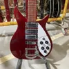 Custom Richen 325 Electric Guitar With Super Tremolos System Bridge Metallic Red Color