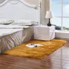 Imitation en laine tapis en peluche salon chambre fourrure tapis de siège lavable moelleux 40 * 40cm 50 * 50cm soft tapis hh21-574