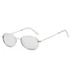 Классический Polygon Солнцезащитные очки Мужчины Женщины Металл Малый кадр Вождение ВС очки Женщина Человека Прохладный Оттенки УФ-защита очки