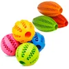 5 cm rubberen kauwbal hond speelgoed training speelgoed tandenborstel kauwt speelgoed voedsel ballen huisdier product drop schip