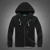 Man jacka dragkedja Hoodies Sweatshirts höst vinter solid casual utomhus hoodie