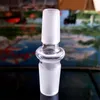 Zestaw do palenia Adapter Adapter Glass Bong Connector Water Pipe Male Female 14mm 18mm Converter Frosted Primerement 3FD N2