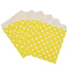 2020 100ps Mixcolor Paper Paper Bacd Crate Candy Bags Dot Cookie Coverage Packaging Favors Bag Свадебные рождественские принадлежности2206718