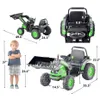 Stany Zjednoczone Zabawki Pojazd budowlany dla dzieci Buldożer Berbeć jeździć na zabawki Digger Scoop Curing Cart Udawaj zabawki samochodu z przodu ładowarki A03