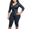 Women039s corset Fajas Colombianas soutien complet du corps bras compression rétrécissement taille écume post-chirurgie post-partum GWoman plat Bel4697905