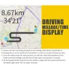 Auto HUD Head-up-Display Geschwindigkeitsmesser Universalprojektion GPS-Satellitengeschwindigkeitsmessung C60 a19