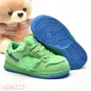 SB Dunk Low Green Bear Enfants Basket Chaussures One Penny Hardaway Enfants Tennis FOAM Aubergine Basket Sport Chaussures Plein Air Athletic Sneaker chaussure