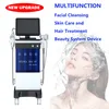 Multifunktions-Mikrodermabrasions-Gesichtspflegegerät zur Hautverjüngung 8-in-1-Schönheitsinstrument mit hoher Frequenz