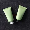 30 stks 50g groen plastic zachte fles cosmetica gezichtsreiniger crème lege squeeze tube shampoo lotion hervulbare flessenbestrijding