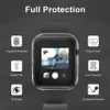 Matte Hard Watch Case with GLASS Screen Protector for Series 5/4/3/2/1 Full Coverage 38 40 42 44mm