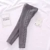 0-4 anni Ragazze Ragazzi Vestito Autunno Set di abbigliamento per bambini Inverno maglia Pullover Maglione + Pantaloni Tute in maglia infantile 211224