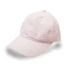 Seersucker enfants chapeau boucle réglable taille libre enfant en bas âge casquette de Baseball rayures et vérifier été chapeaux personnalisé enfant Sunhat DOM106037