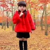 Girls Clothing 2020 New Autumn Winter Artificial fur Baby Coats for Girls Soild Jackets For Kids Clothes Children Outerwear