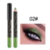 Glitter Eyeshadow Stick Soft Smooth Cream Eye Shadow Crayon Pencil Waterproof Long Lasting Shiny Colored Pearlescent Highlighter Eye Makeup