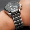 Correa de cerámica de banda de reloj entre acero inoxidable 22 mm de 20 mm Correa de banda de reloj para Huawei Smart Watch GT2/Watch 2Pro/Samsung Watch 220816