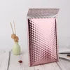 30pcs/lot Multi-Size Rose Gold Aluminum Foil Shipping Mailing Bags Waterproof Express Bubble Bags for Gift Packaging Envelope Y200709