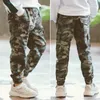 Sport Trousers Camo Cotton 2020 Spring Autumn Kids Baby Boys Casual 10 12 Years Children Pants LJ201019