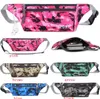 Camo открытого велосипедный спорт Waistband работает фитнес Waistpacks Для женщин Для мужчин Деньги мешка телефон одного плеча пакета