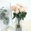 Hydrating Roses Artificial Flower DIY Roses Bride Bouquet Fake Flower for Wedding Decoration Party Home Decors Valentine's Day