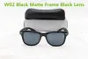 5pcs High Quality Womens Sunglasses Mens UV 400 Protection Black Frame Green 50mm with Box Case3351400