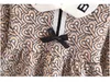 좋은 품질의 아기 소녀 니트 공주 드레스 봄 가을 편지 인쇄 아이 긴 소매 드레스 어린이 bowknot 드레스 1-6 년