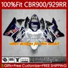 Honda CBR900 CBR929 RR 900CC 929CC 2000 2001 68NO.131 CBR929RR 00-01 CBR900RR CBR9RR 929RR 900RR9CRR CBR 929RR 900RR 00 01 Enjeksiyon Gri Siyah Fairing Kiti