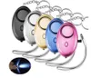 130db Egg Shape Self Defense Alarm Girl Women Security Protect Alert Personal Safety Scream Loud Keychain Alarm