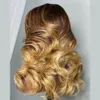 Peluca ondulada para mujer, pelucas de cabello humano virgen con encaje frontal brasileño 13x4 13x6, onda suelta, arrancada con pelo de bebé, 150% de densidad