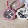 5 grades vazio cosmético blusher caixa de sombra caixa diy ferramenta de maquiagem labial bálsamo batom placa de pressão recipientes 100pcs / loterpls